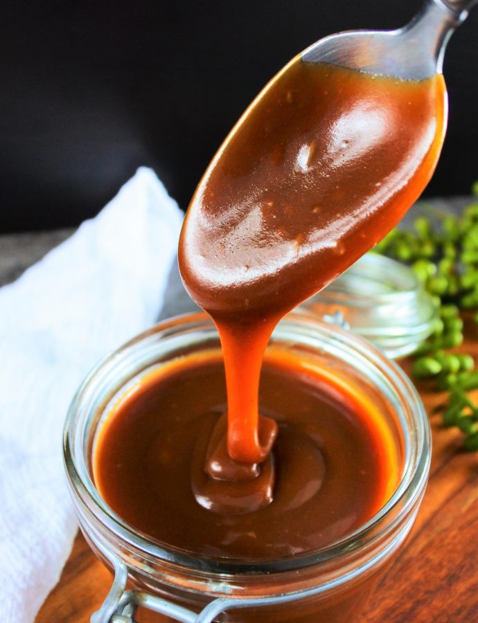 Simple Salted Butterscotch Sauce
