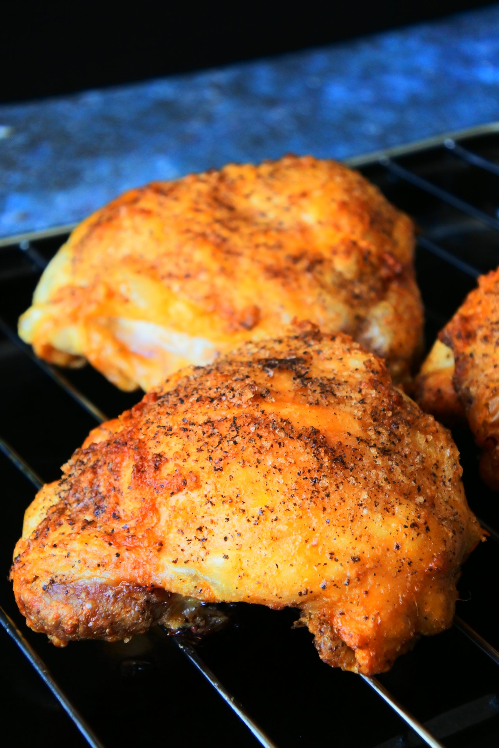 Easy Crispy (Air) Fried Chicken Thighs Kitrusy