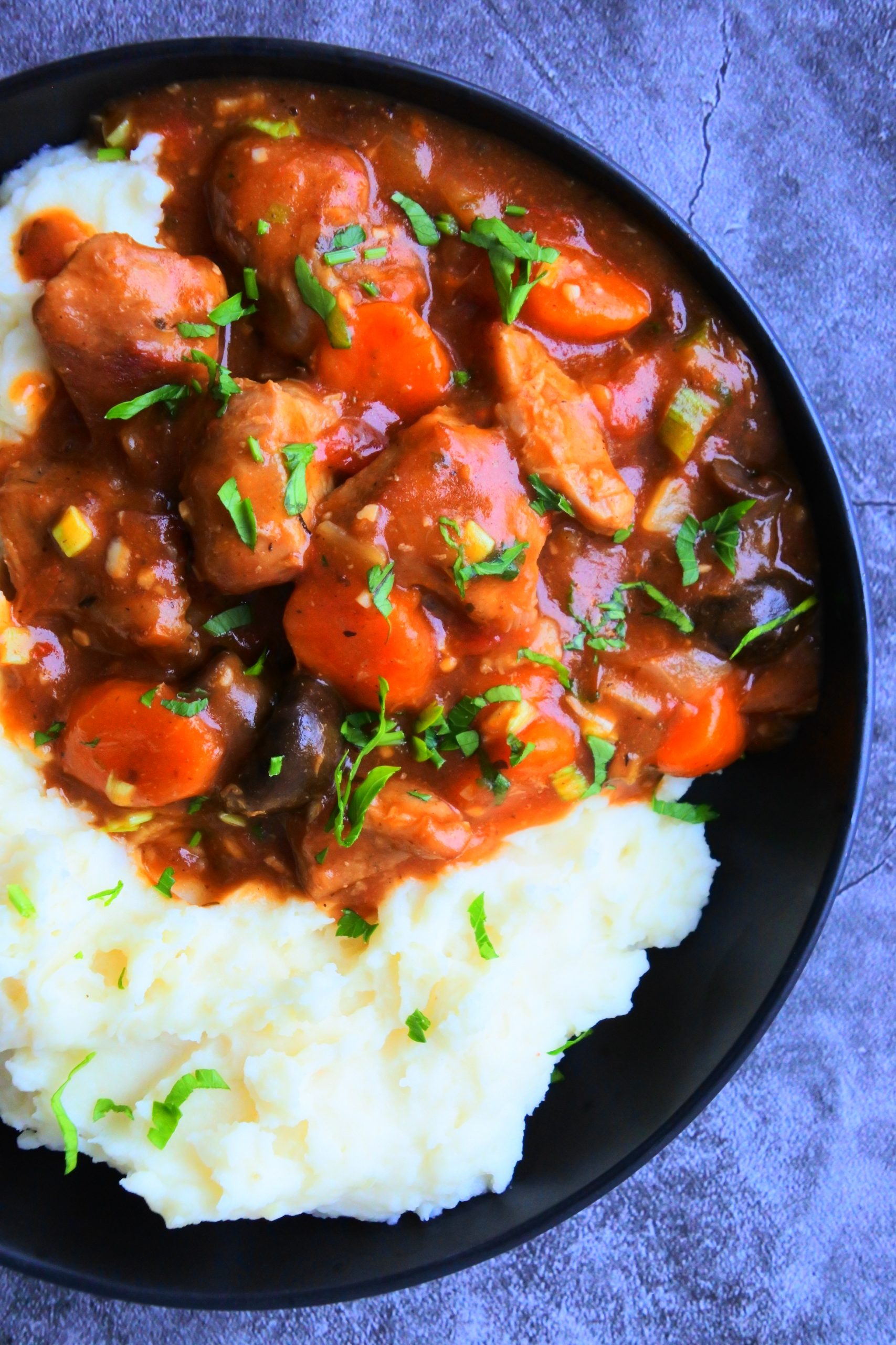 Italian Veal Stew (Spezzatino) Kitrusy