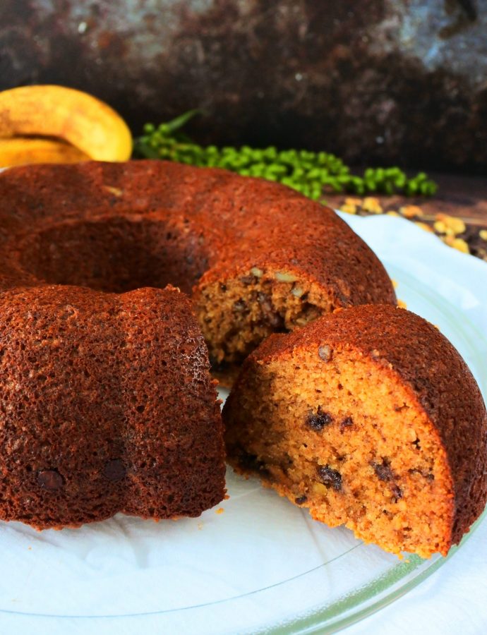 Super Moist Banana Bundt Bread (Gluten-Free)