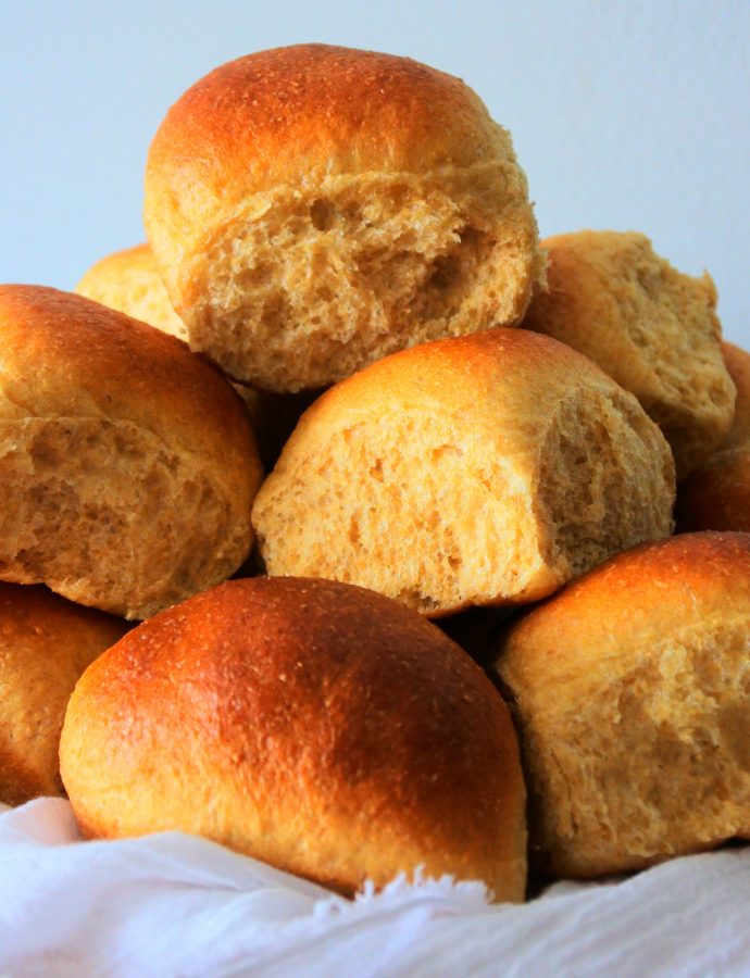 100% Whole Wheat Hawaiian Dinner Rolls