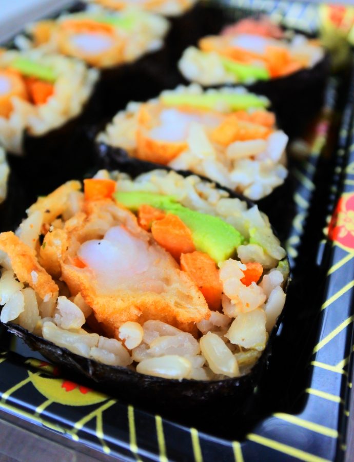 Homemade Brown Rice Sushi