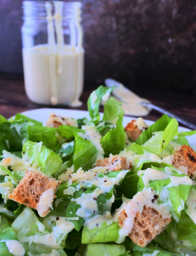 Homemade Caesar Salad Dressing