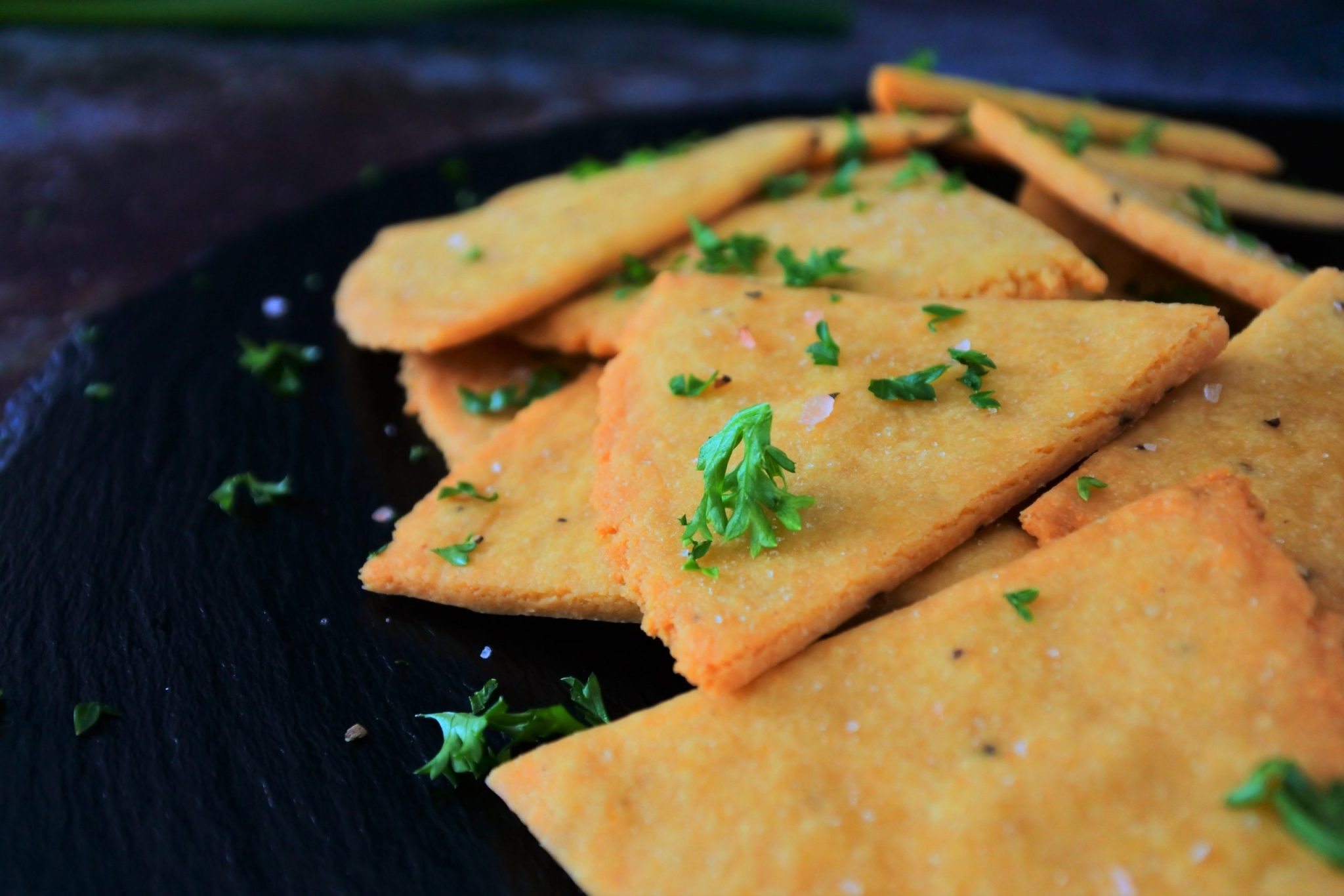 Cheesy Chickpea Crackers Deliciously Addictive Kitrusy