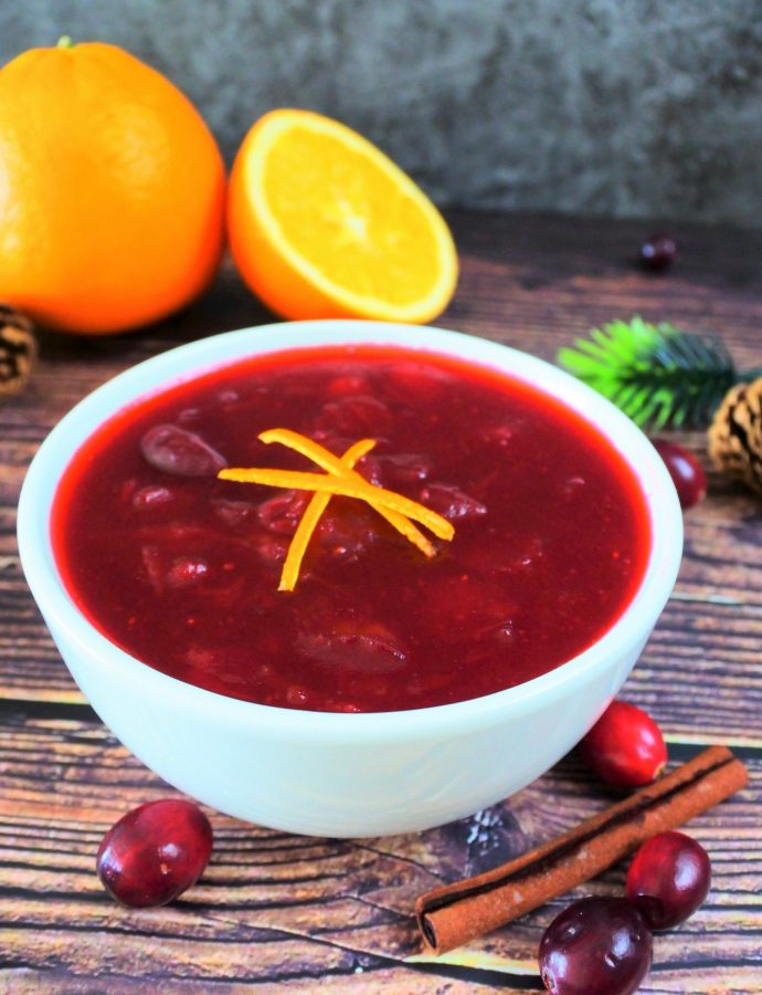 Homemade Cranberry Sauce