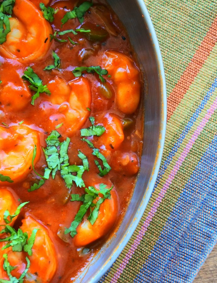 Cuban Creole Shrimp (Enchilado de Camarones)
