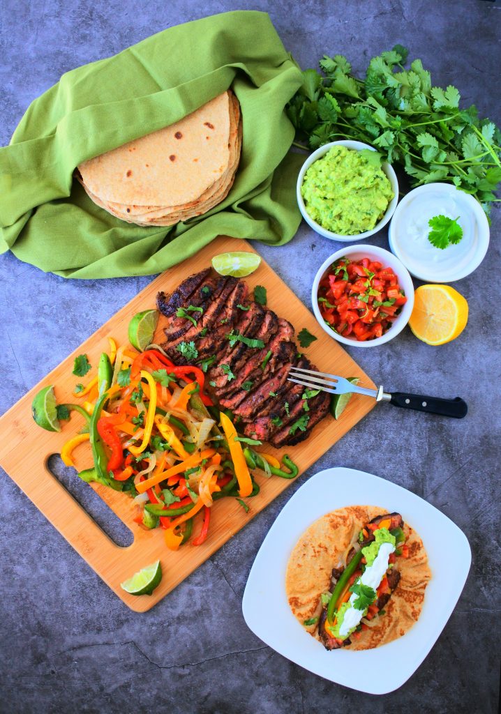 Clean and Delicious Steak Fajitas Kitrusy