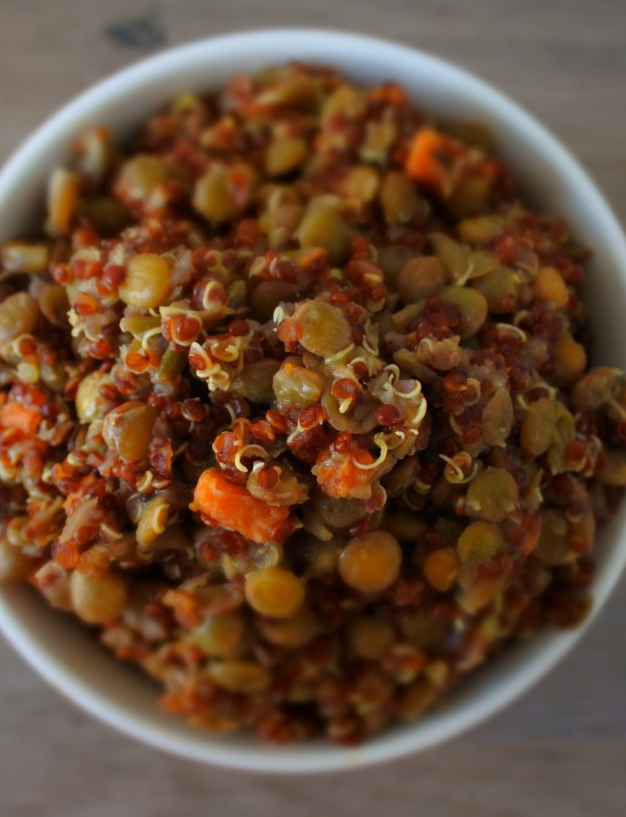 Quinoa and Lentil Pilaf