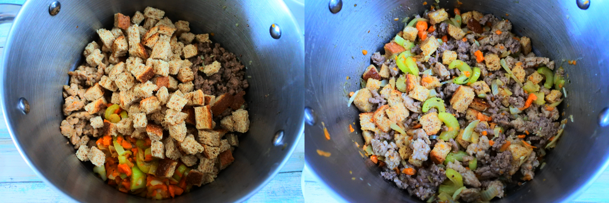 Thanksgiving Meat Stuffing/Dressing - Kitrusy